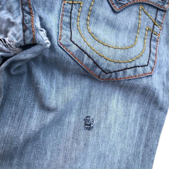 True Religion Jeans Size 34 JOEY BIG T Blue - Picture 16 of 16